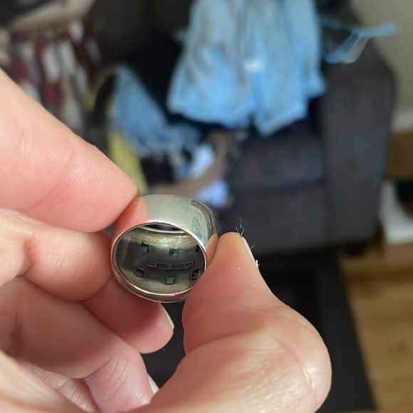 Sterling silver, turquoise ring - Picture 5 of 5